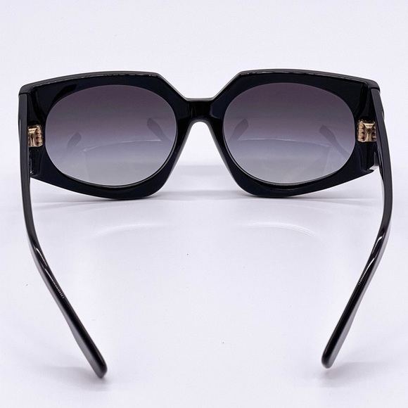 Burberry Black Be 4306 30018g Oval Sunglasses main image 4